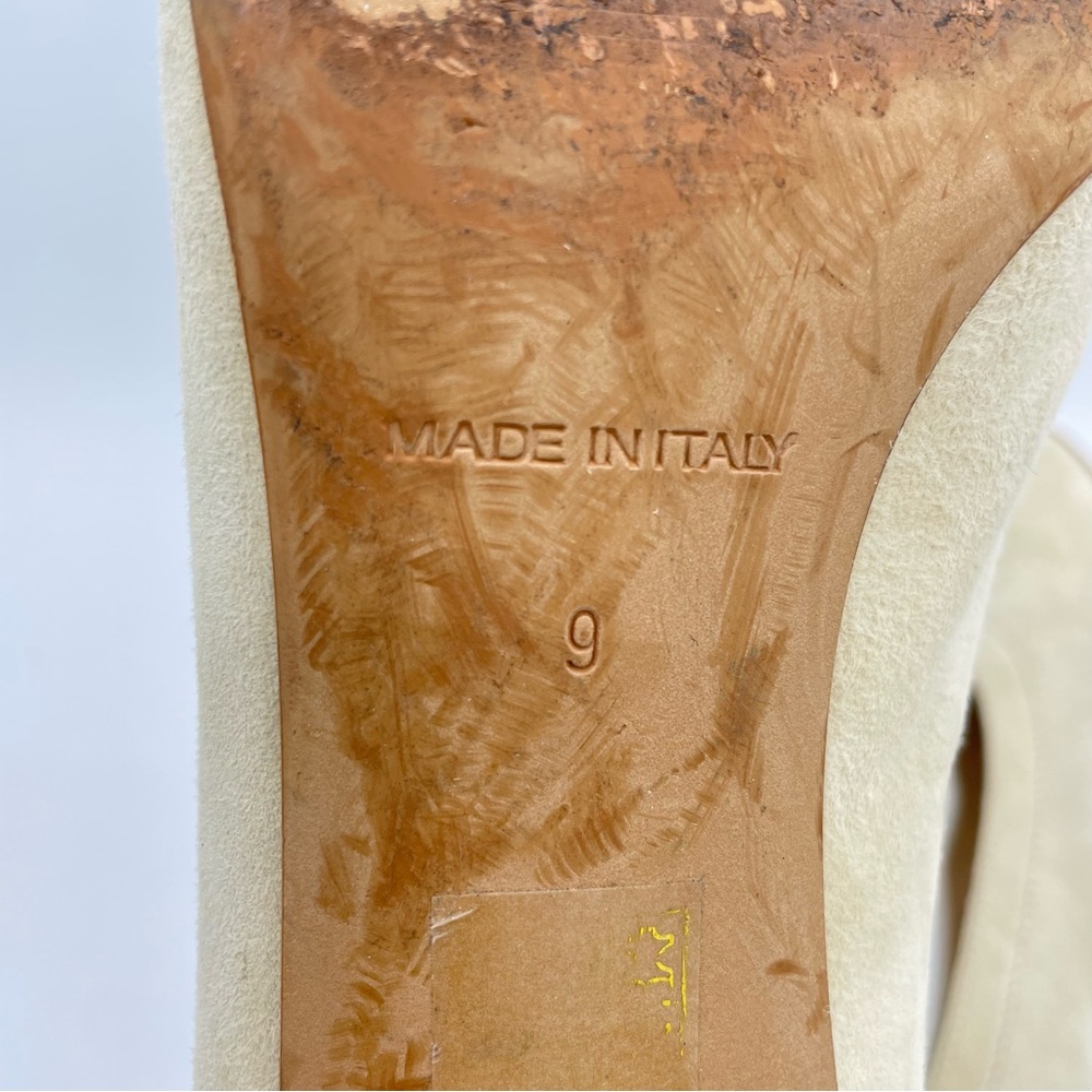 Everlane The Italian Suede Day Heel 9 Bone - Picture 16 of 16